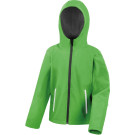 Kinder 3-Lagen Softshell Kapuzen Jacke